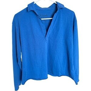 Frank & Eileen NWD Patrick Popover Henley Women’s Blue Size XS